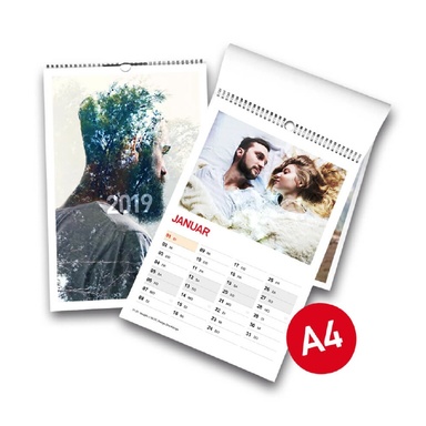 Kalender - DIN A4 - individuell bedruckt