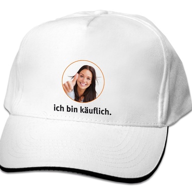 Baseballcap mit Druck