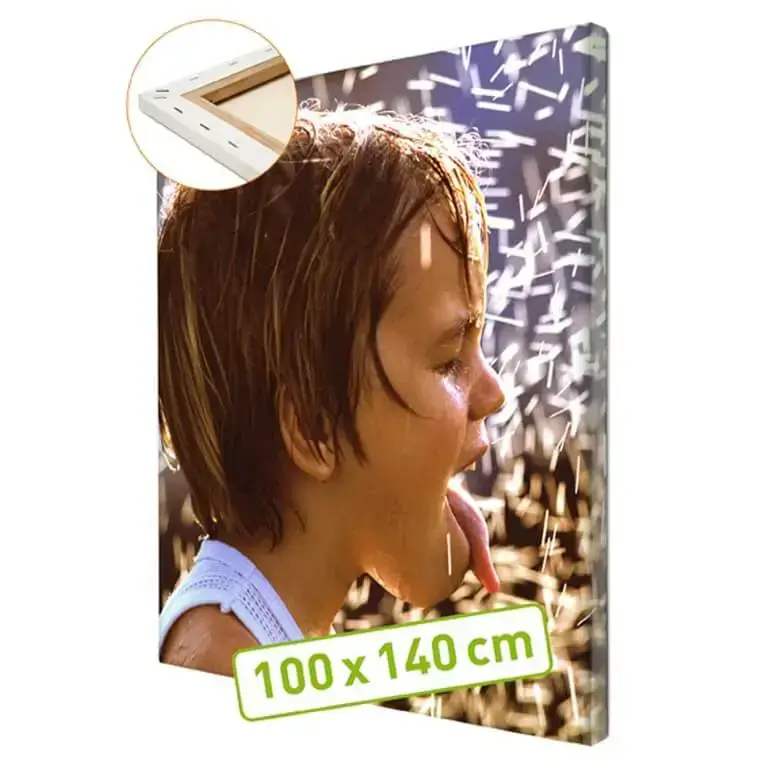 Leinwand Druck 140 x 100 cm gestalten  Keilrahmen