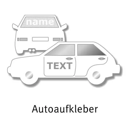 Auto Aufkleber bestellen