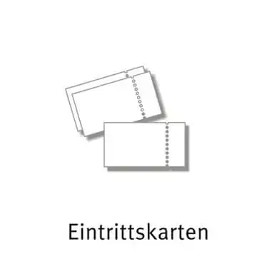 Eintrittskarten mit Nummerierung drucken lassen