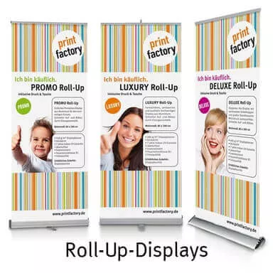 Roll-UP Displays drucken lassen