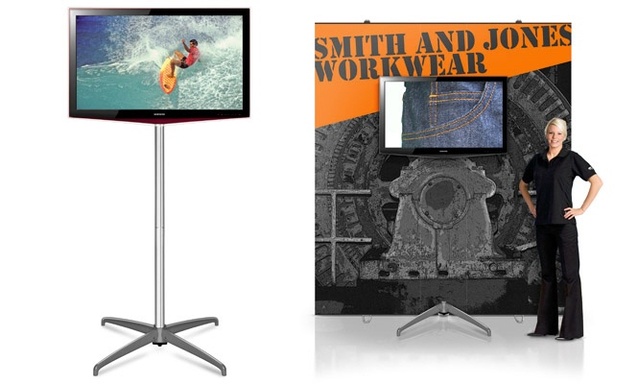 EXPAND Monitor Stand XL – freistehend für Bildschirme bis 60 Zoll