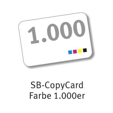 SB CopyCard Farbe 1000er
