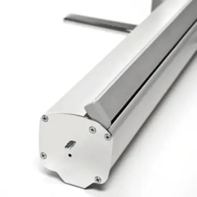 Roll up Chrome Seite Display