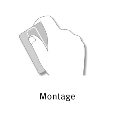 Montage von Werbebannern, Aufklebern und Druckprodukten vor Ort