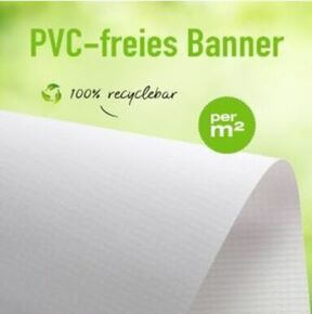 PVC freies Banner, nachhaltig