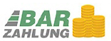 Barzahlung vor Ort Logo