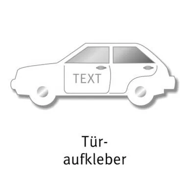Auto Tür Aufkleber schneiden