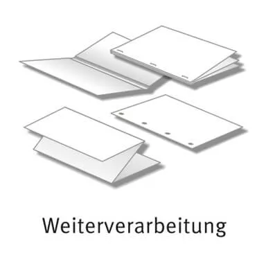 Weiterverarbeitung von Digitaldrucken