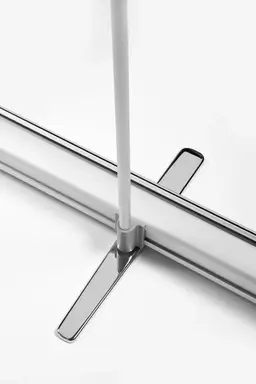 Roll up Fuß mit Stange