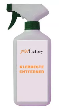 Aufkleber kleber entferner sprühflasche