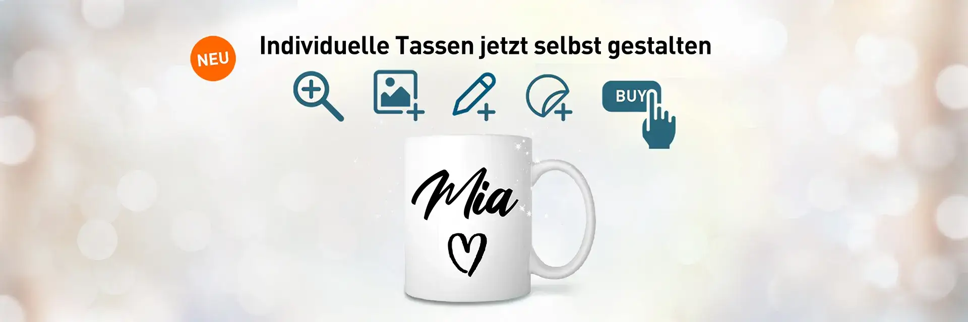 Tassen bedrucken Fototassen personalisiert
